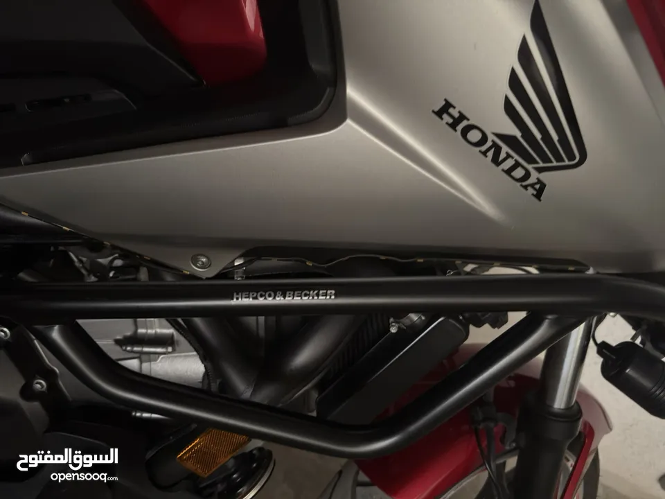 هوندا NC750X مميزة ونظيفة للبيع - نفس دراجة الأمن العام الجديدة