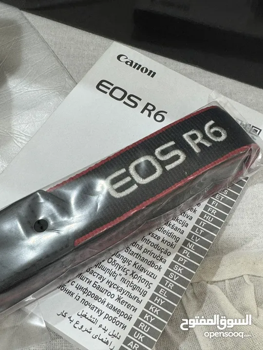 للبيع كانون r6 وعدسة مايكرو كانون 100mm