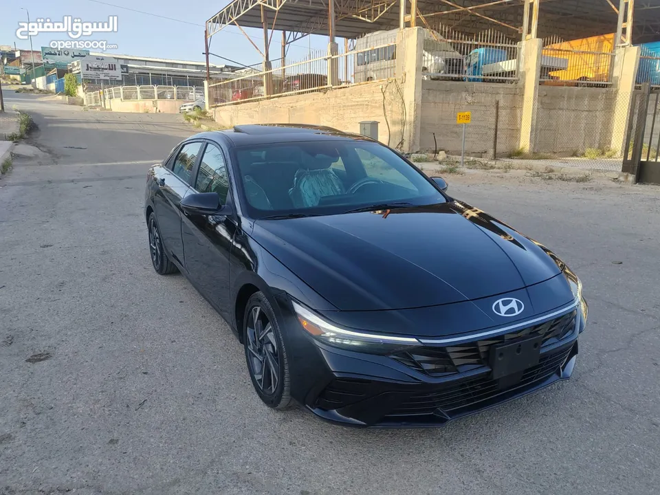 هيونداي النترا 2024 ليمتد وارد امريكي هايبرد بطاريه ليثيوم فحص اربعه جيد حره تصلح للعمومي