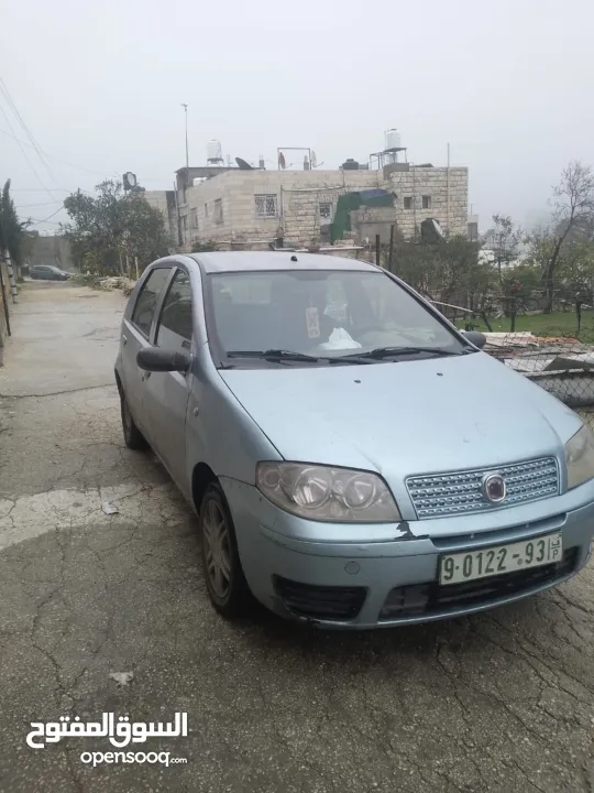 سياره فيات بونتو سبايس 2008 اصل اجار مكسور عليها 3 سنين ترخيص قير ماتور الف الف صلاه النبي