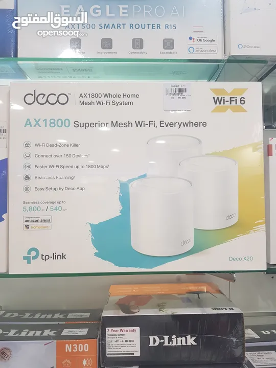 Tp-link deco x20 mesh wi-fi 6 ax1800 dual band