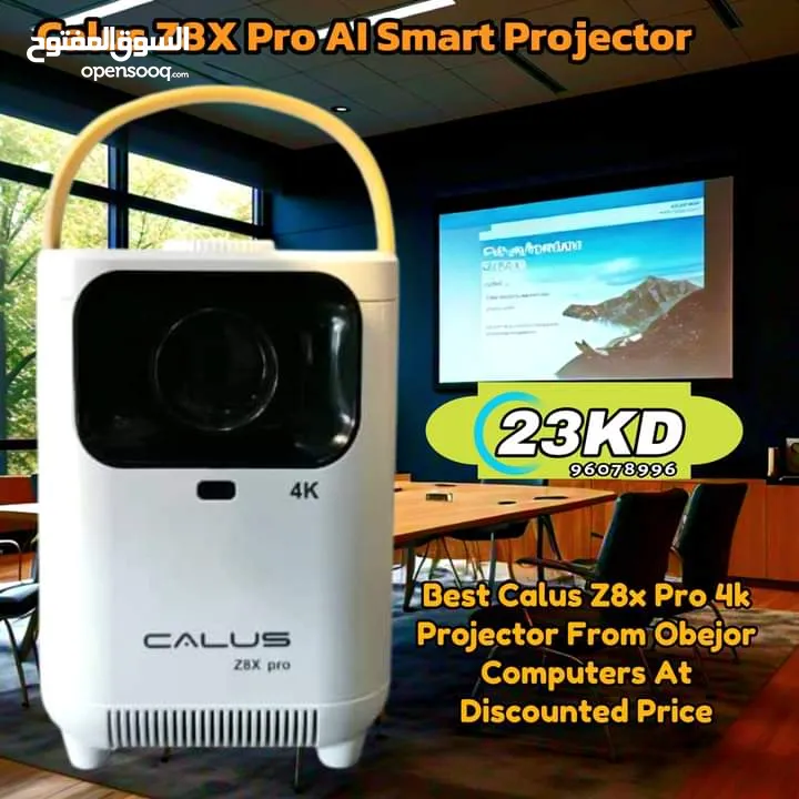 Best Calus Z8x Pro 4k Projector From Obejor Computers At Discounted