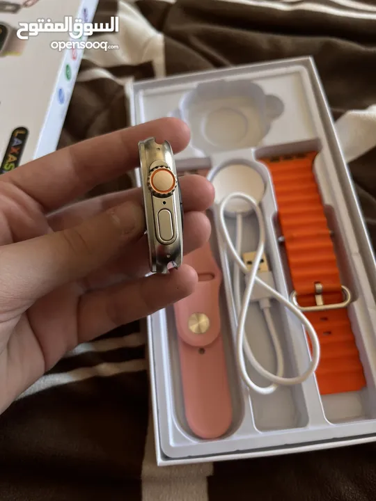 ساعة x90 ultra 2 +ساعة مطابقة ل  Apple Watch SE
