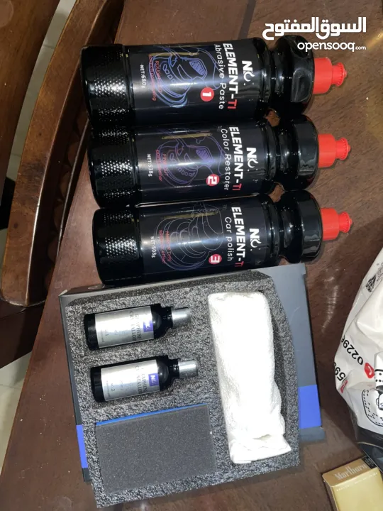 نانو جرافين كريستال + بوليش 3 مراحل العرض الاقوى في فلسطين متوفر كميات بيع جمله وتجزئة.