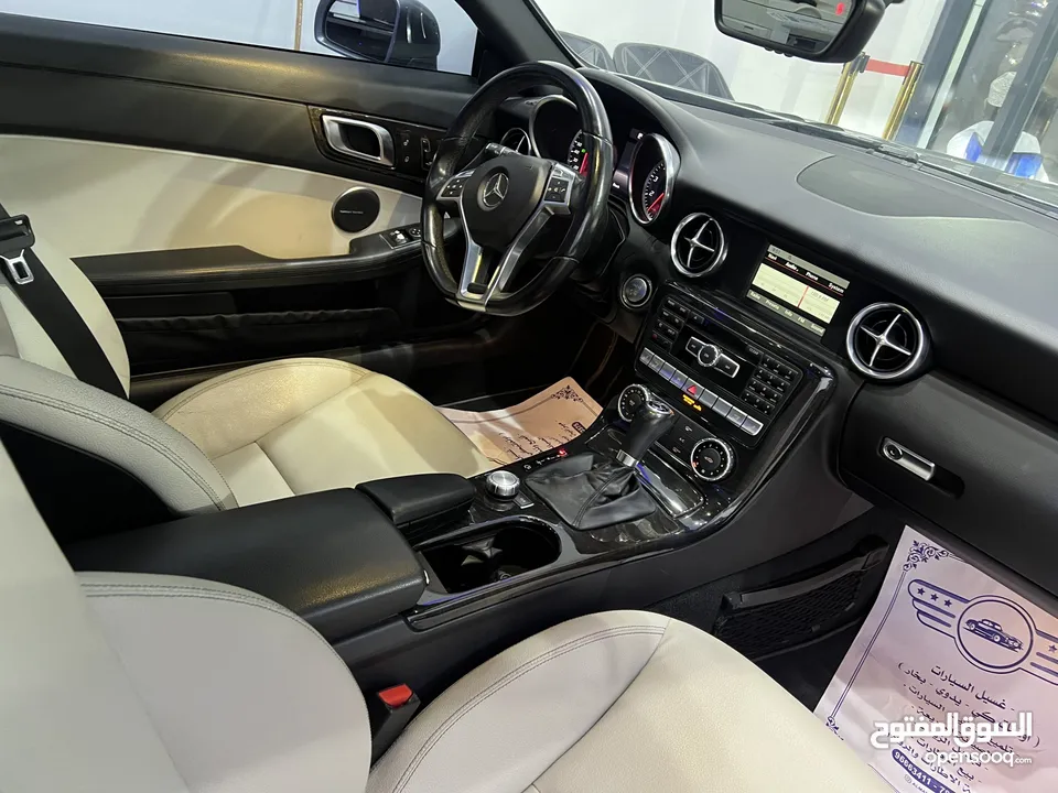 مرسيدس SLK 250 2015 نظيفة جداً بممشى بسيط قابلة للتمويل