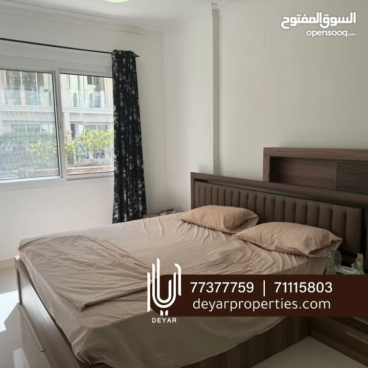 Fully furnished 2 BHK in Bosher  - direct Access to the pool