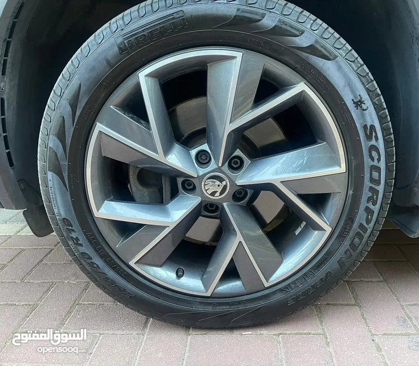 سكودا كودياك سبورت لاين 4*4 ترخيص 2019 للبيع كاش فقط او البدل ودفع الفرقية كاش