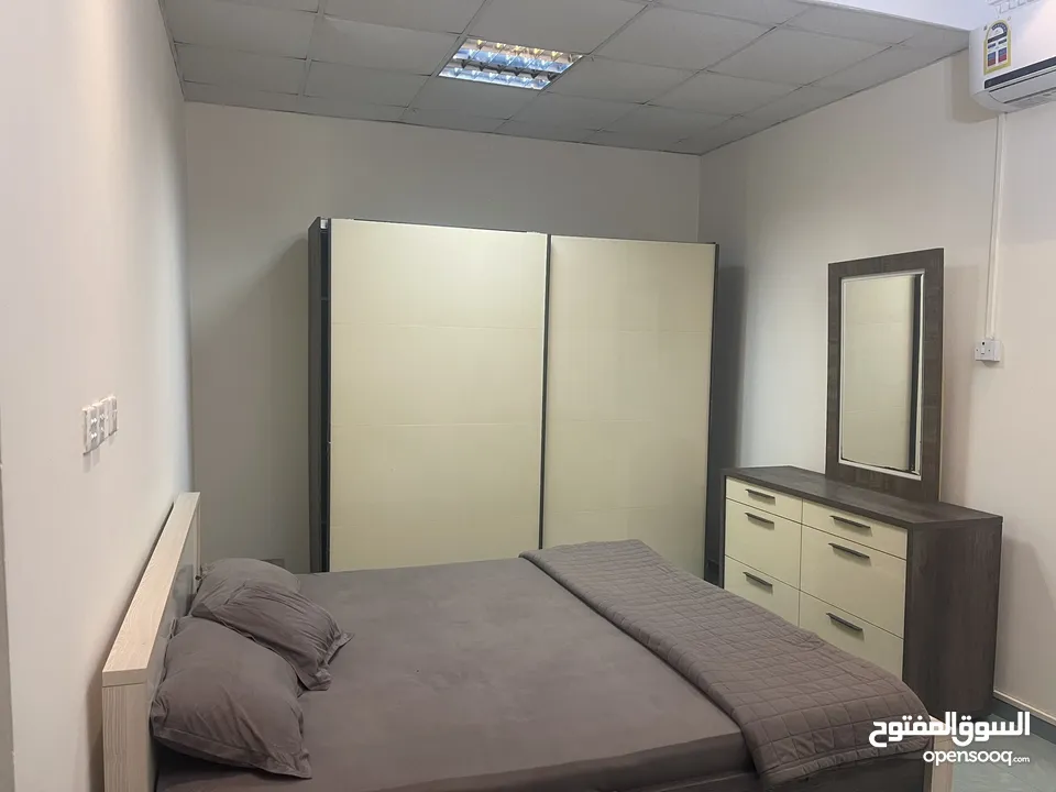 opportunity exists for furnished studio flat  in Al Ghubrah, near November 18th Street, and our of