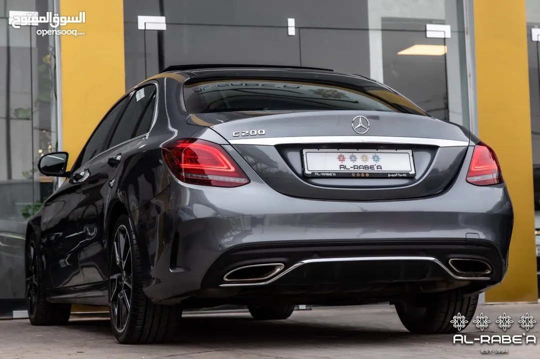 مرسيدس C200 موديل 2029 كت AMG وارد الشركه مالك اول