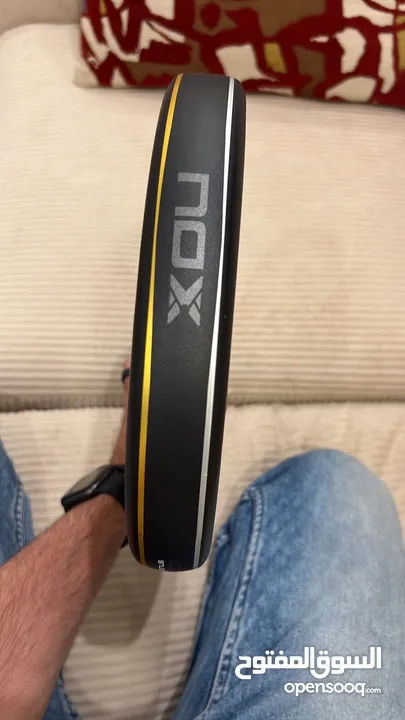 NOX AT10 genius 18K 2025 LIMITED    Padel مضرب بادل مستعمل مرة واحدةEDITION