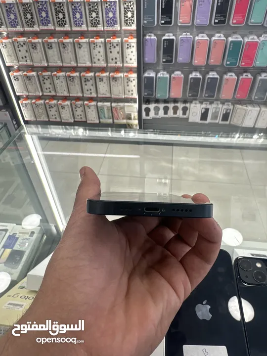 IPHONE 13 128 GB used  ايفون 13 128 جيجا مستعمل نظيف بحاله الوكاله  عليه كفاله ايام 10 ترجيع