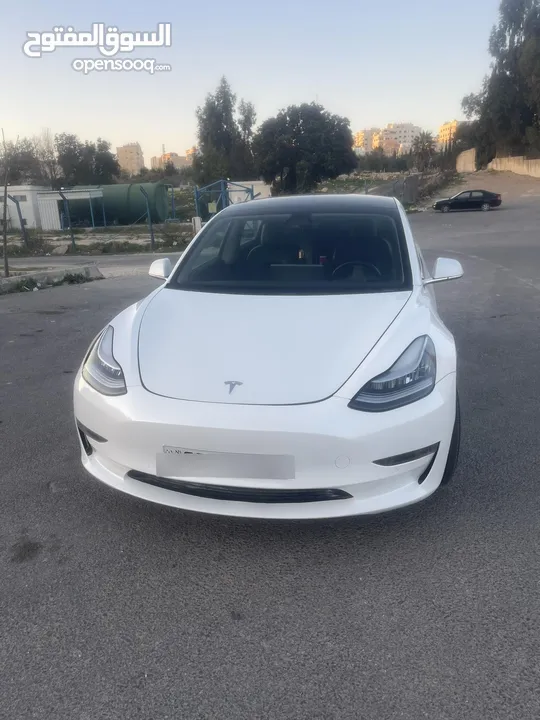 تسلا موديل 3 Model 3 Standard Plus 2019 فحص كامل ترخيص جديد سنة كاملة بسعر مميز