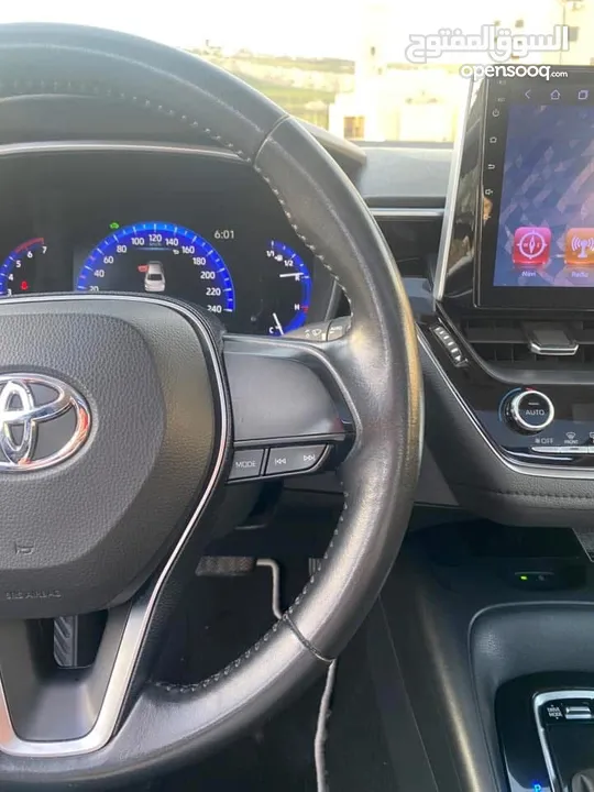 ‏ Corolla Hybrid 2019 ‏Toyota تويوتا كورولا هايبرد 2019  وارد المركزية  مالك شخص واحد فقط