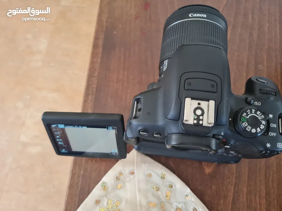 كاميرة كانون 700 d فل hd.