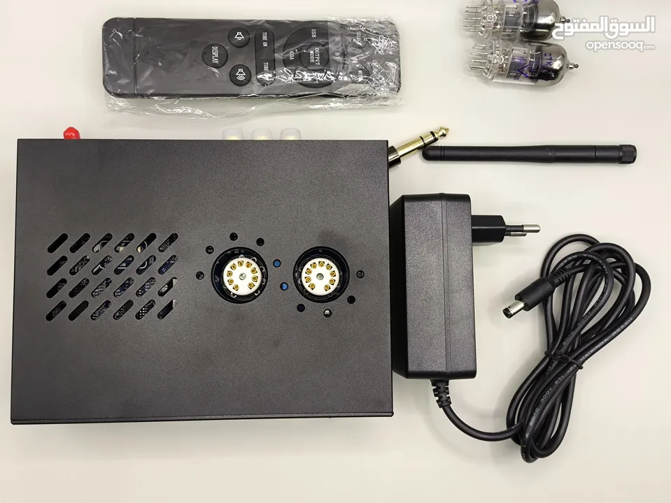 للبيع: Douk Audio DAC-T2 – محول رقمي تماثلي أنبوبي (DAC + Tube Preamp) مع ريموت