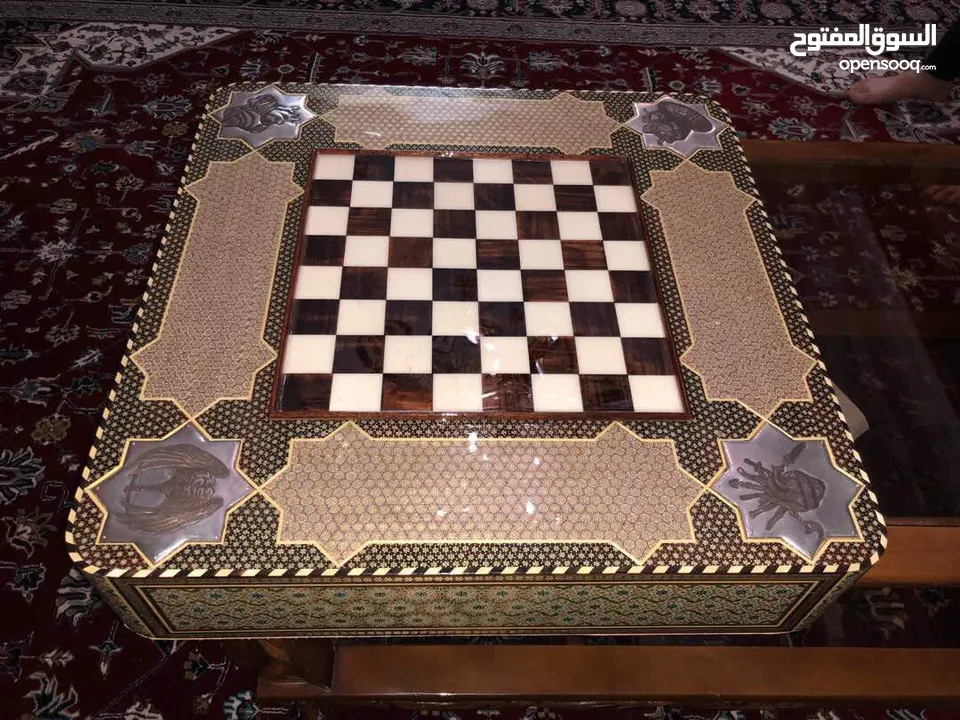 Most unique handmade Chess / شطرنج نادر جدأ صناعة يدوية