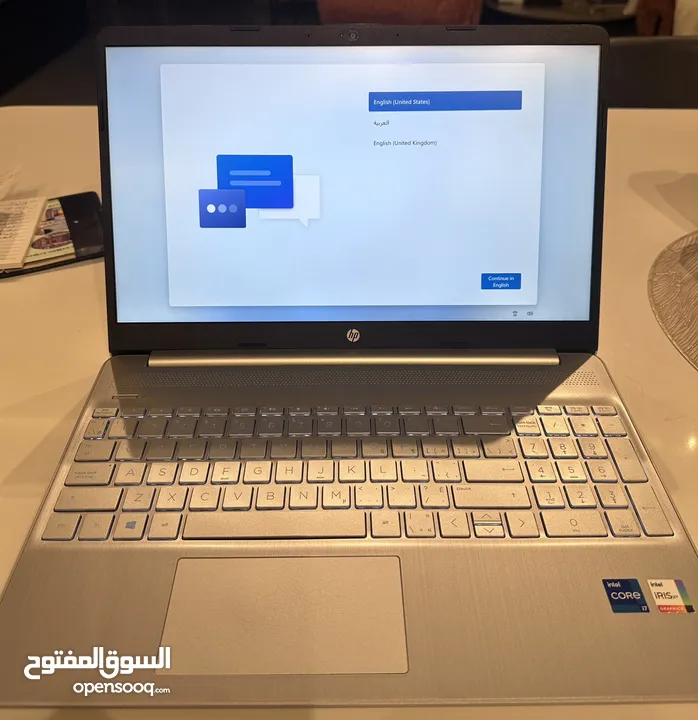 HP Core i7 11th generation 15.6”  Notebook