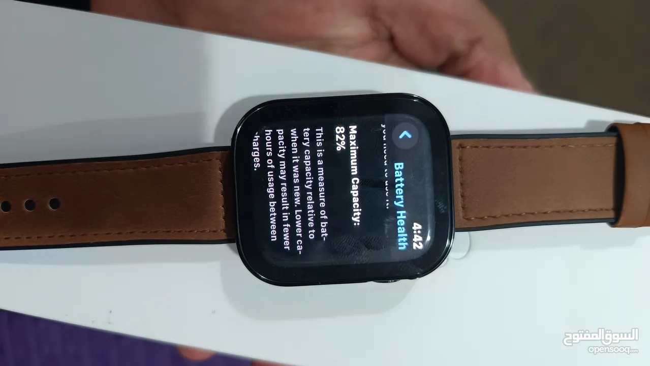 Apple watch series 7 /  ساعة ابل سيريس 7  cellular data + gps  /   داتا  + جي بي اس