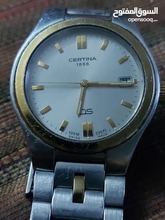 للبيع: ساعة سويسرية فاخرة من علامة Certina