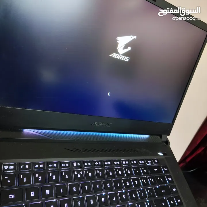 لابتوب العاب gigabyte aorus نظافة 95%