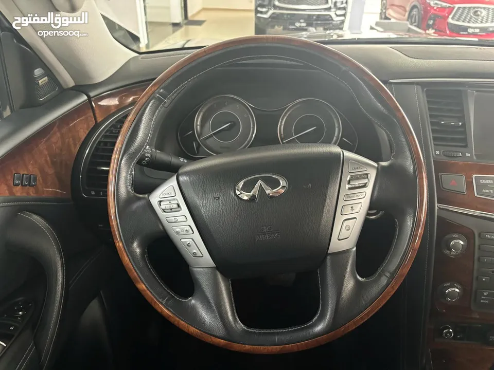 انفنتي QX80  2016 وارد وكفالة الشركه