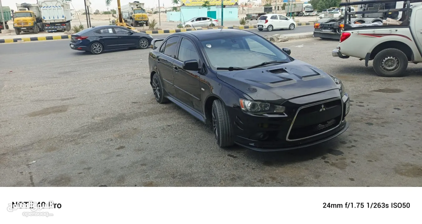لانسر GT 2012 أصلية  كت EVO 10 فحص 7 جيد  مواصفات كاملة