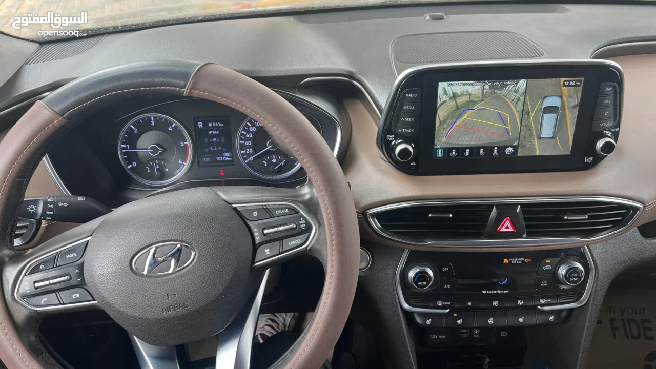 هونداي سنتافي موديل 2019 ترخيص 2018 دفع رباعي 4*4 اضافات مميزة جداً بدون فتحة