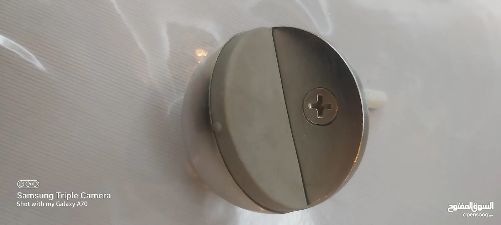 مصدات او موقفات ابواب من الصلب المقاوم للصدأ ستانلس ستيل door stopper جديده للبيع