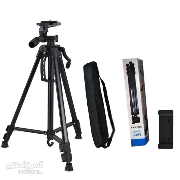 ترايبود كاميرا و موبايل 3366 TRIPOD   بارتفاع 140 سم