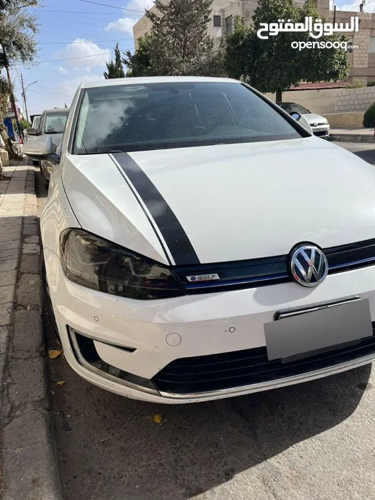 e Golf 2015 بريميوم  كرت ابيض فل كامل