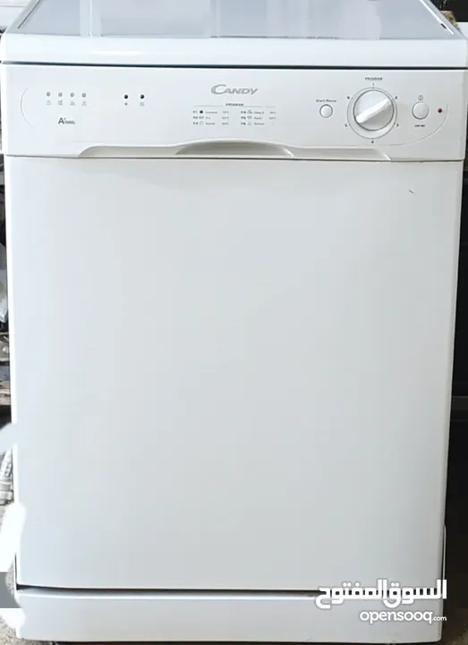 Candy Slimline Dishwasher - 9 Place Settings, Energy Efficient, ماكينة غسل الصحون موفرة للطاقة