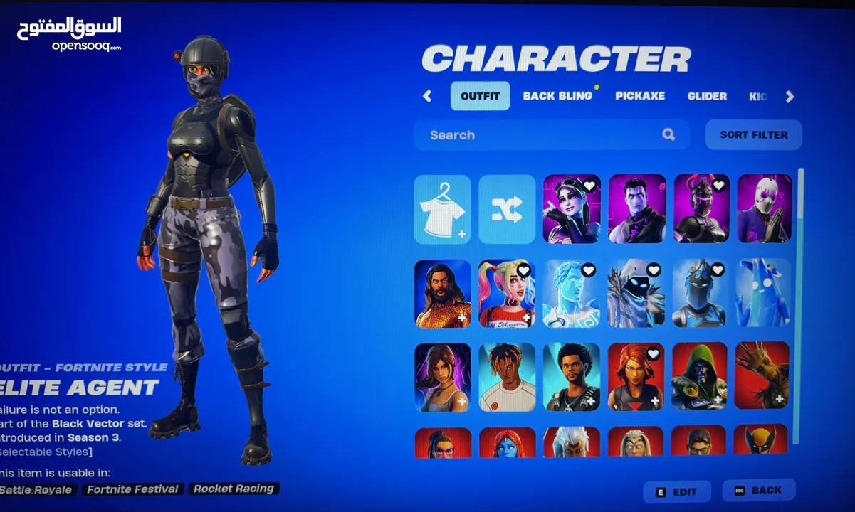 Fortnite account /حساب فورتنايت