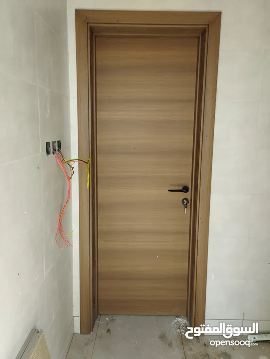 W pvc door & full fiber door