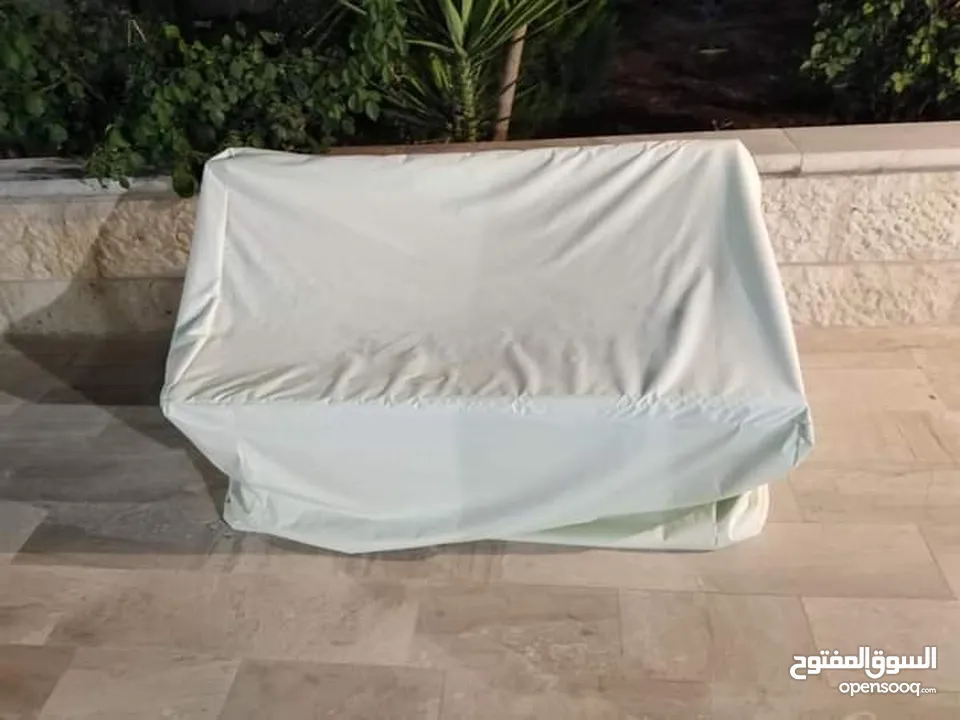كفرات وتر بروف لحماية الرتان والمراجيح والكراسي وعش البلبل والجلسات الخارجية والباربيكيو