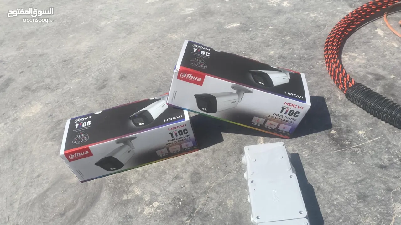 تركيب جميع انواع كاميرات المراقبة باحترافية عالية