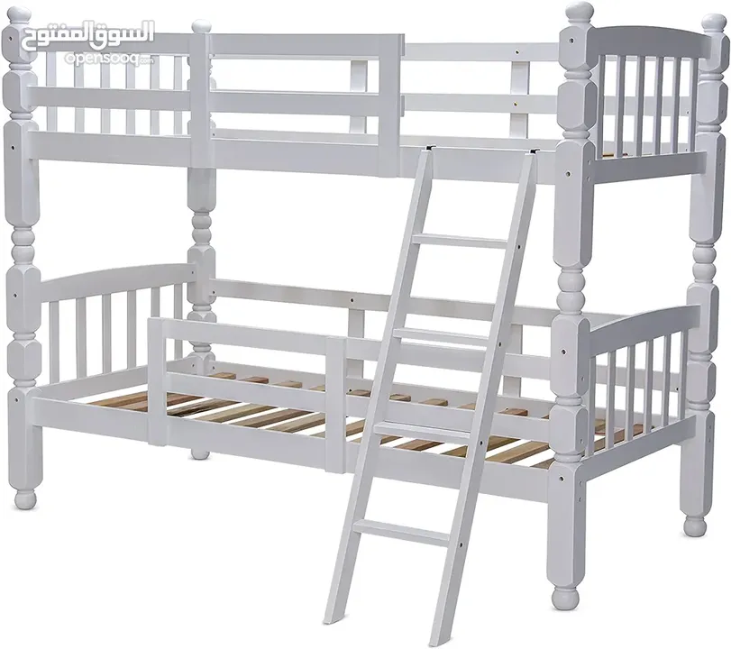 Brand new solid wood kids bunk bed with medical mattresses for sale