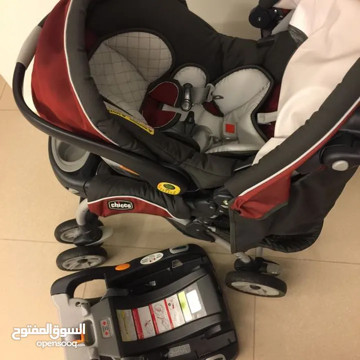 Chicco Cortina Travel System (stroller and Infant Car Seat)