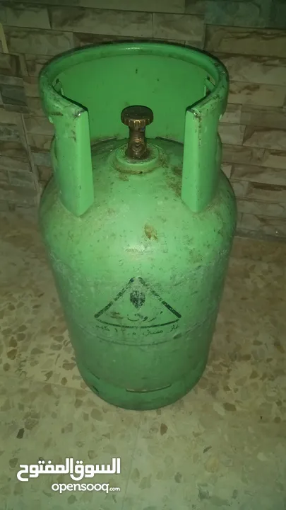 عرض مميز  جرة غاز خضراء نضيفة فارغة للبيع