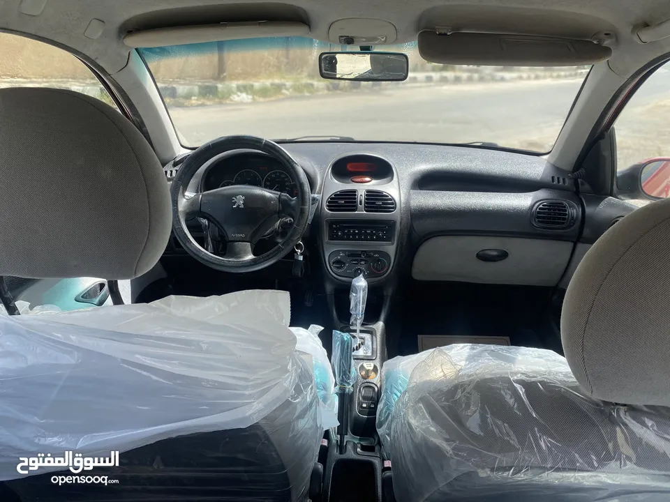 بيجو 206/2007 اتوماتيك توب ترونك محرك 1400 cc