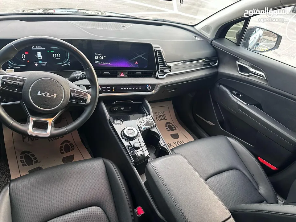 كايا سبورتاج /2022 فل بدون فتحة سقف 2x4 ///240Hp بنزين + كهرباء ( Haybrid) 1600cc