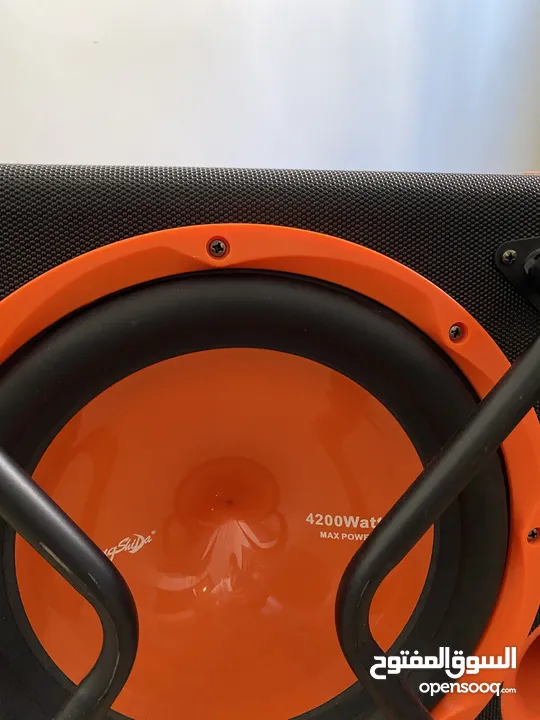 بازوووكا ساوند سيستم للسياره     SOUND SYSTEM GS 4200 watts max power