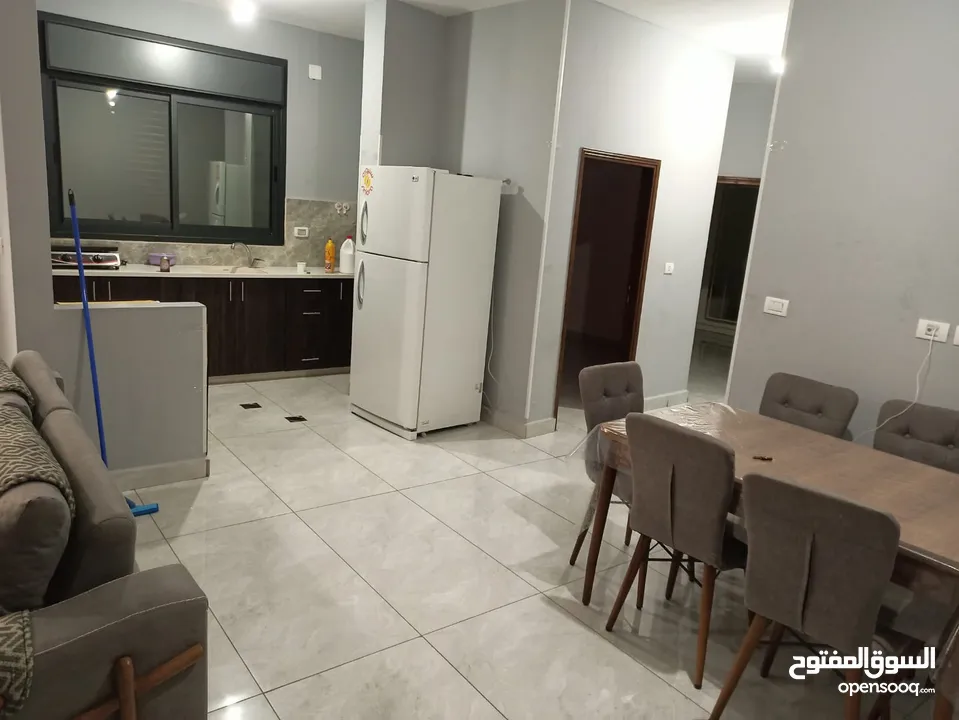 شقة مفروشة للايجار بلدة دار صلاح عالشارع الرئيس