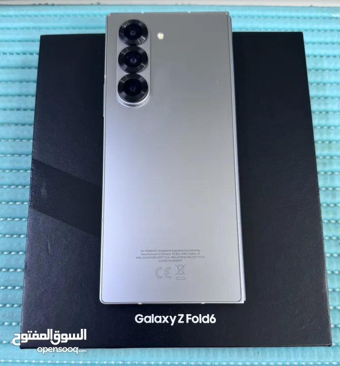 Samsung Galaxy Z Fold 6 5G 512 GB Silver Shadow Used!