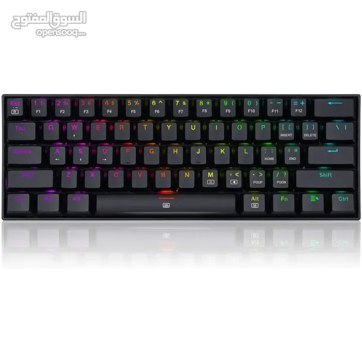 كيبورد ميكانيكي REDRAGON K630 DRAGONBORN WIRED KEYBOARD RED SWITCH 60%