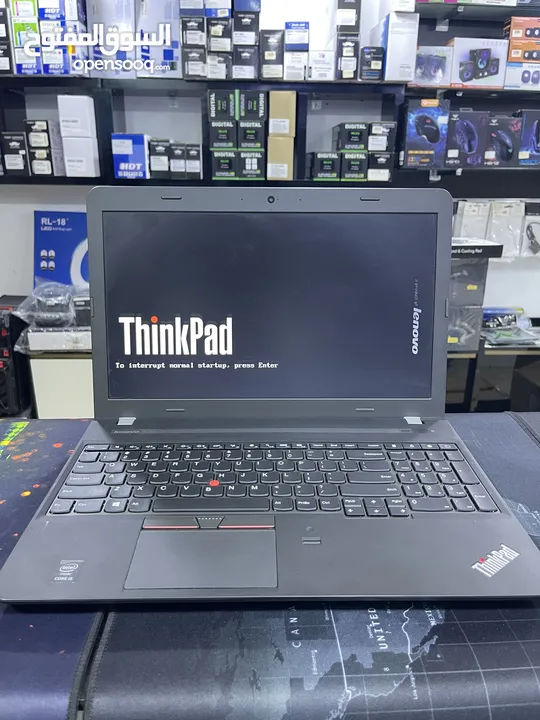 لابتوب لينوفو ثينك باد كور أي 5  Laptop lenovo thinkpad core i5  8 ram 256 ssd