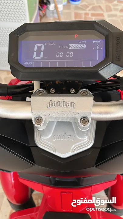 Electric scooter (DOOHAN-iTANK) 3000 watt.(for sale in salt city).السلط