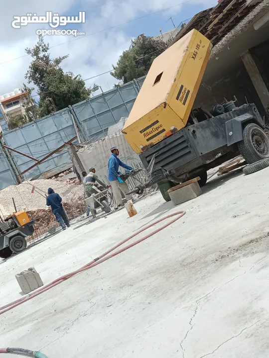 كمبريسات للايجار حفر جور امتصاصيه