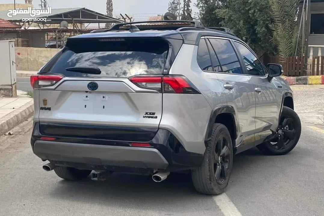 Toyota RAV4 Hybrid 2020 XSE lithium battery /فحص اتوسكور b+/ بانوراما اعلى صنف