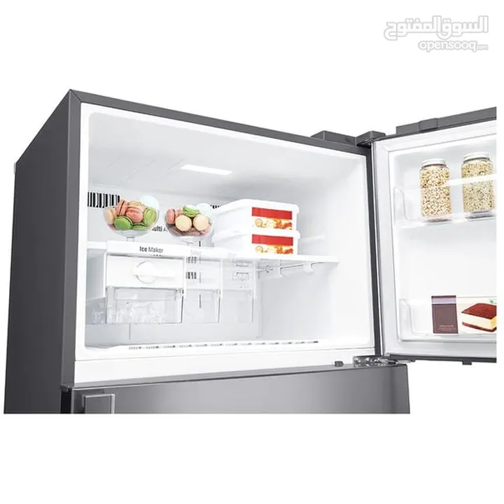 LG 630 Liters Top mount Refrigerator with smart inverter - GR-H832HLHL