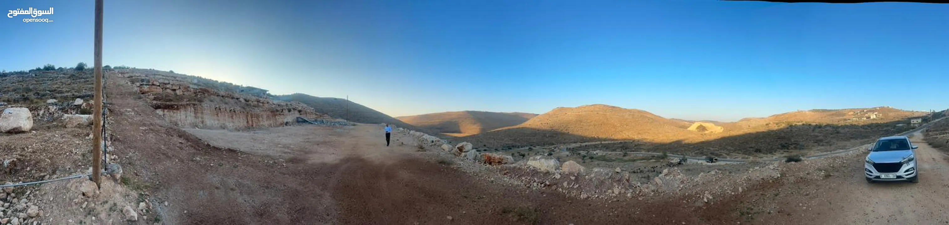 دولم أرض للبيع واصلو مياه وكهرباء بسعر مغري